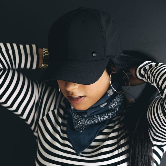 No Bad Ideas Bolt Tech Flexfit Hat Blk - Picture 10 of 10